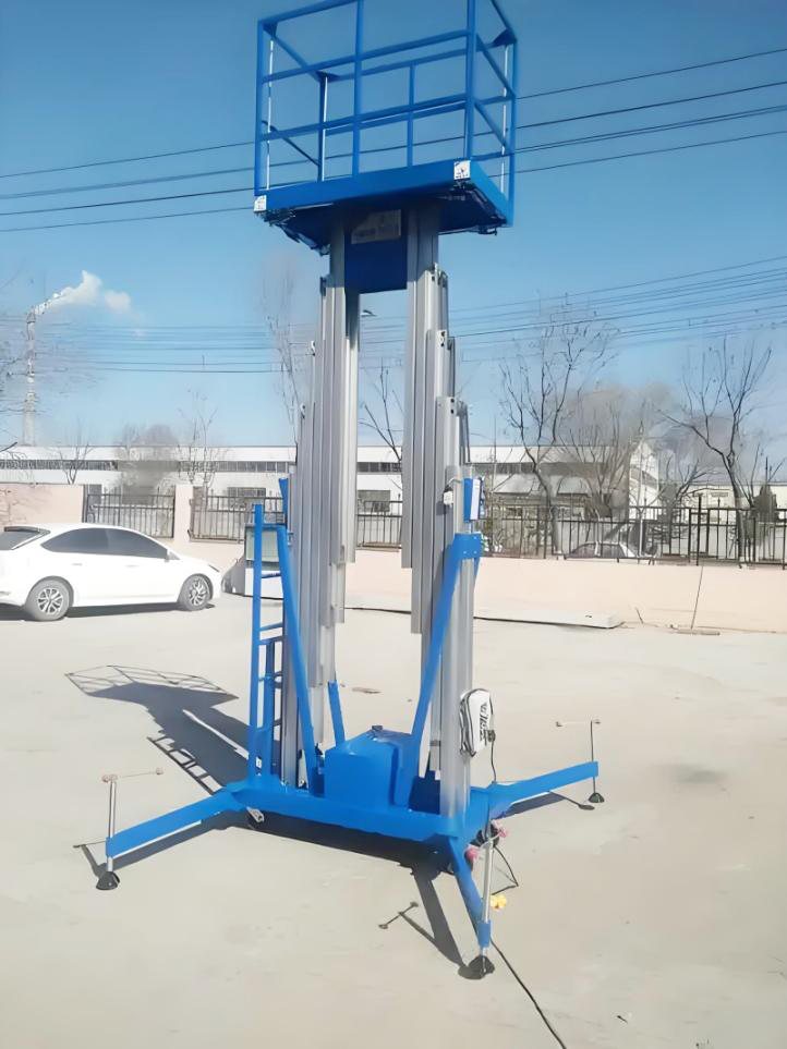 Working at height, outdoors