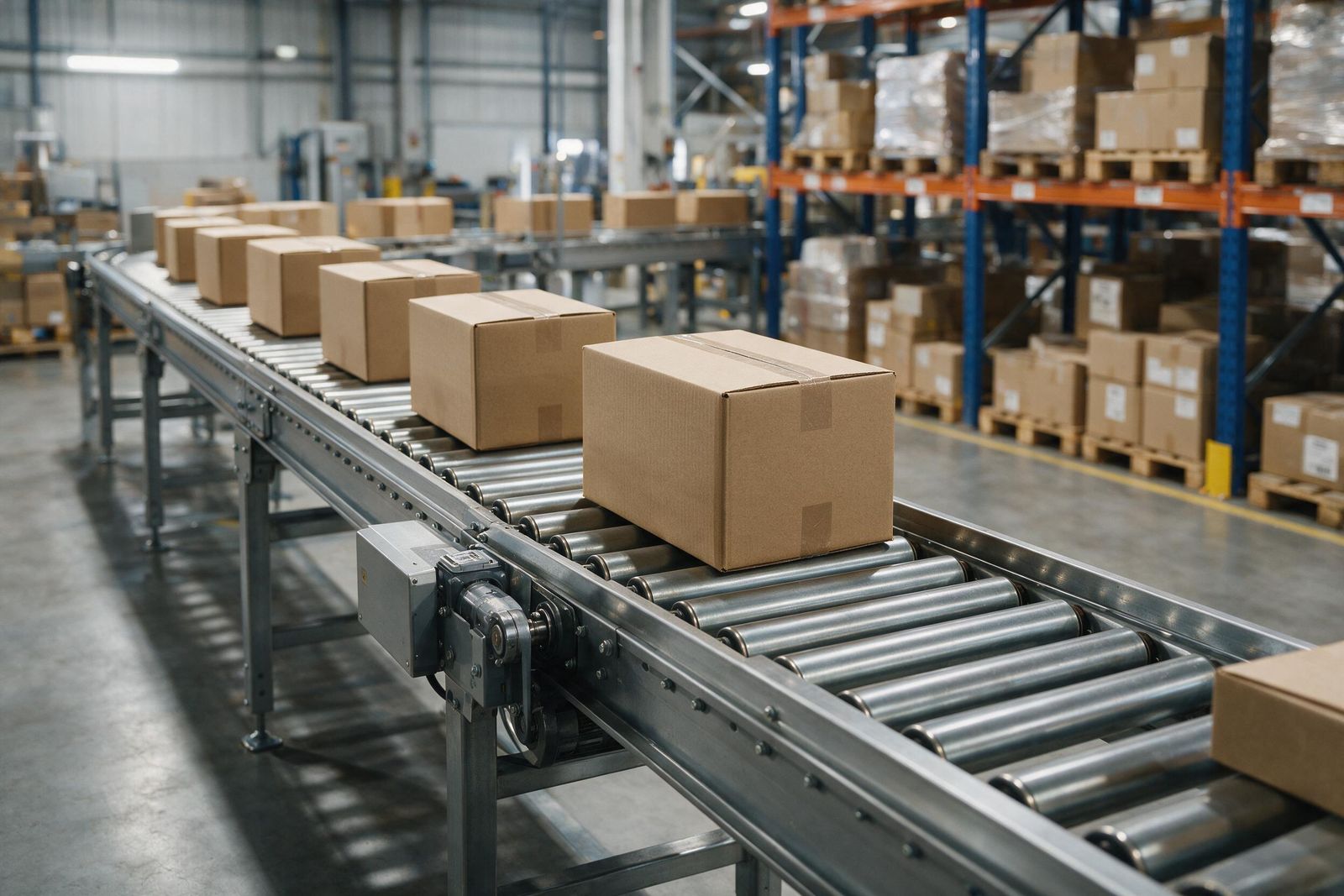 Roller conveyor system